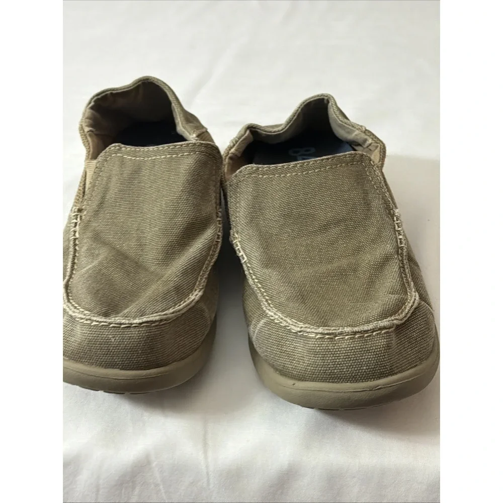 Crocs 202056 Men's Santa Cruz Slip-On Canvas‎ Boat Shoes Men's 8 Gym Comfy Shoe
